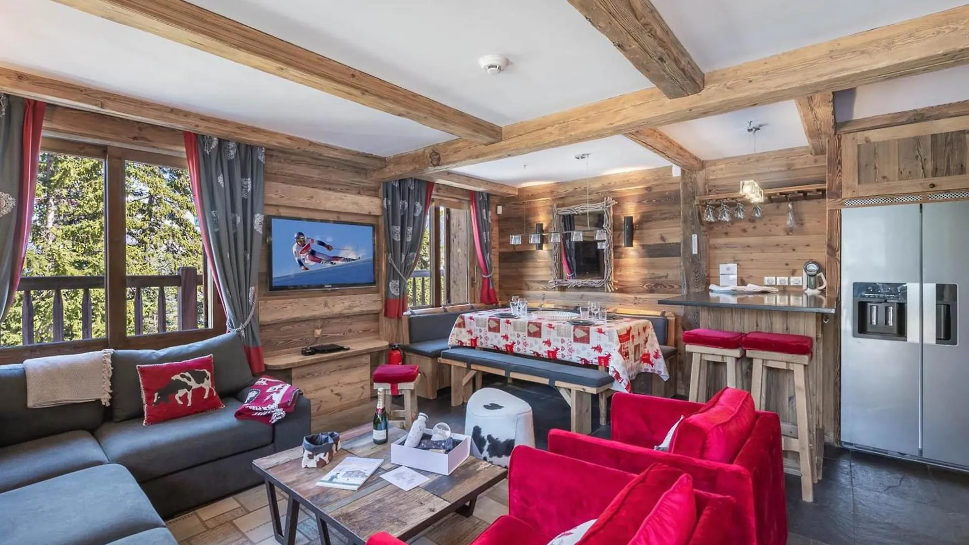 Chalet Cosy Proche Des Pistes Avec Sauna Et Cheminee - Courchevel 1850 - Fr-1-564-25